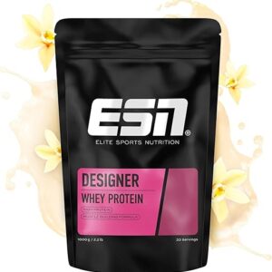 ESN Designer Whey Protein, Vanilla, 1000 g Pouch